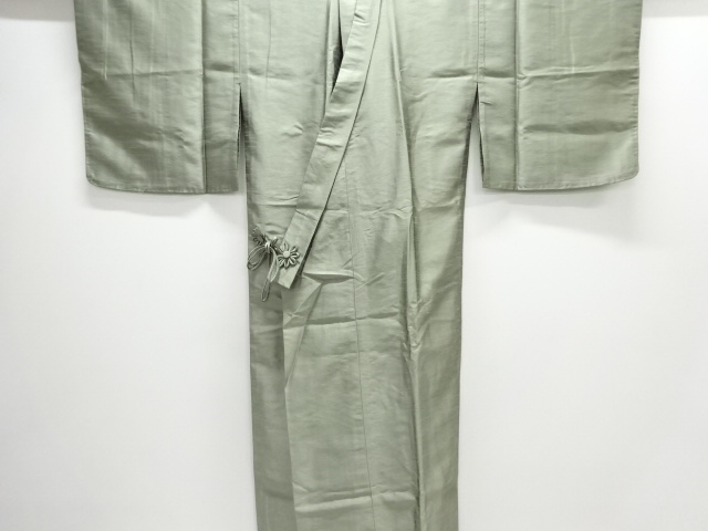 未使用品　無地ロング道中着